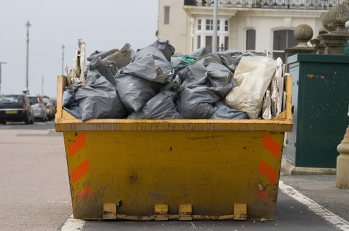 Residential waste clearance in North West London